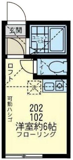 ユナイト小机ジョセフ・チェンバレンの間取り