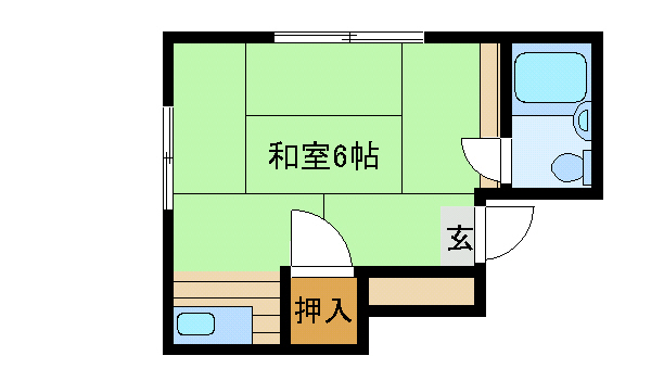 ひかり荘の間取り