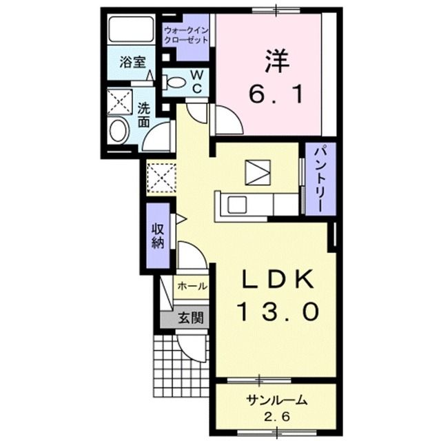 メゾンドグレイスIIの間取り