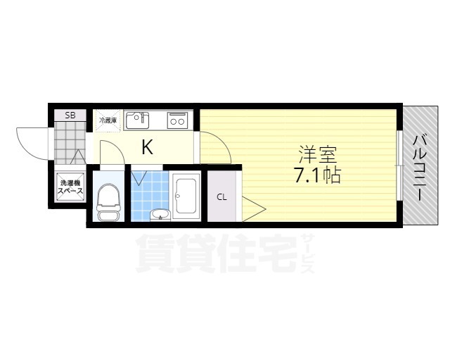 エムアイキャッスルの間取り