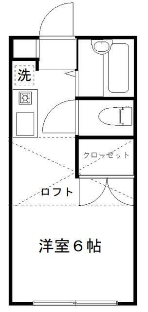 八千代市大和田新田のアパートの間取り