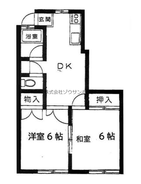 b’CASA京成臼井IVre-bornの間取り