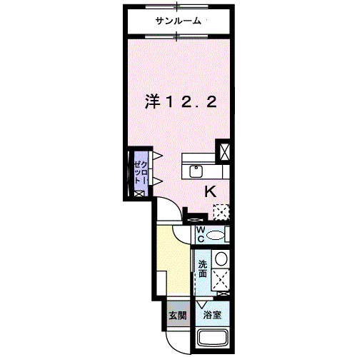 パール　バックの間取り