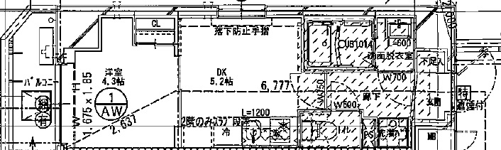 ＧＲＡＮ ＰＡＳＥＯ 清澄白河の間取り