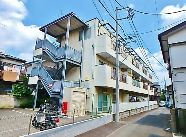 東住吉マンションの建物外観