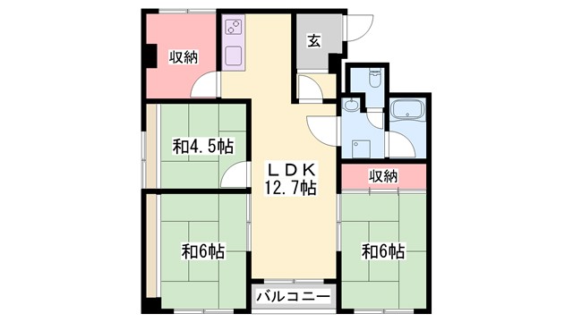 船場東ビルの間取り