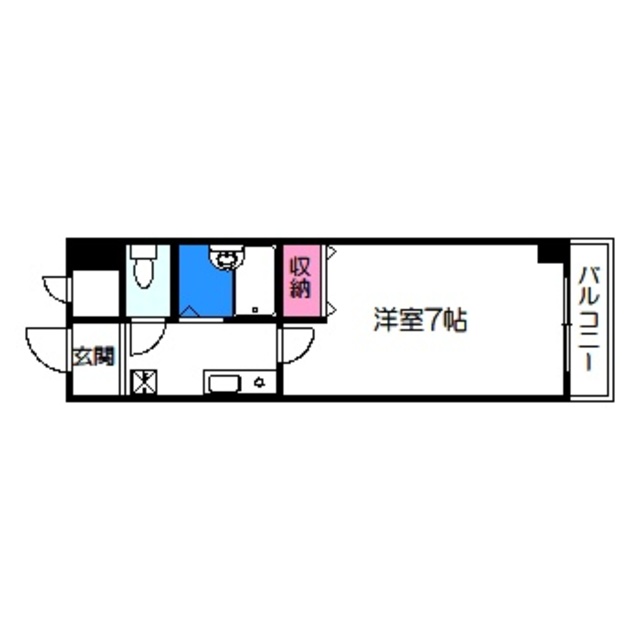 グランディール阪南町II番館の間取り