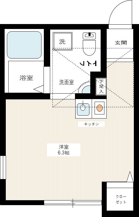 Ｂ．Ｓ．パーク戸塚の間取り