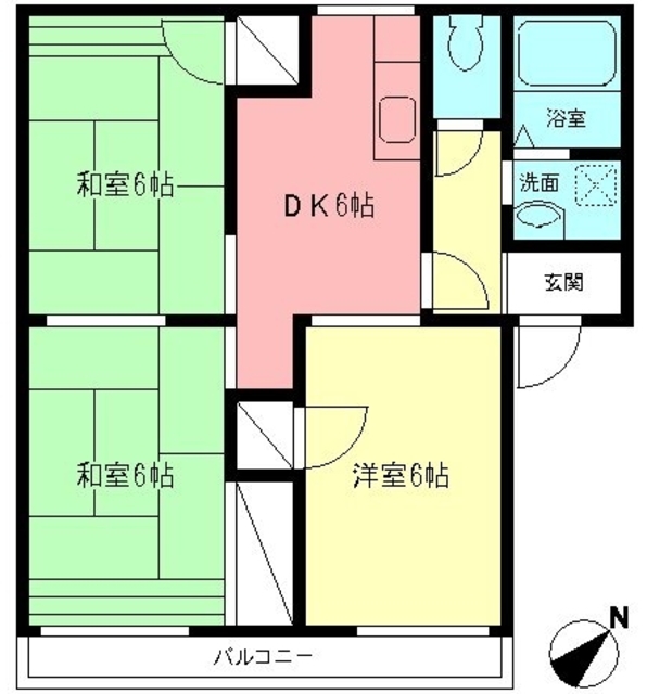 グランドールＫの間取り