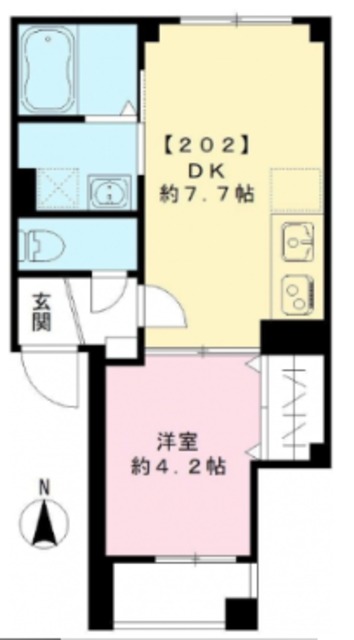 ボンドメゾンの間取り