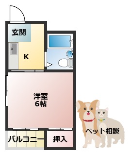 プレアール蔀屋本町の間取り