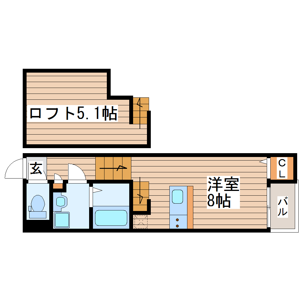 グランドレジデンス北仙台の間取り