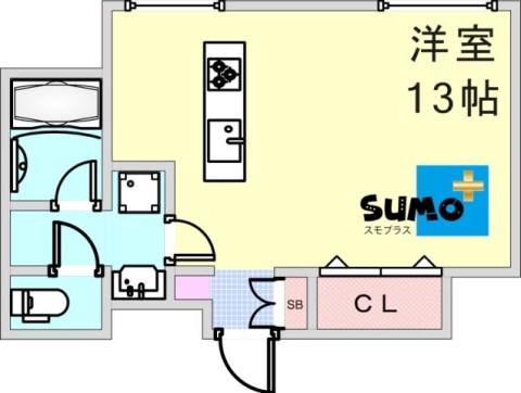 ハイツヤマトの間取り