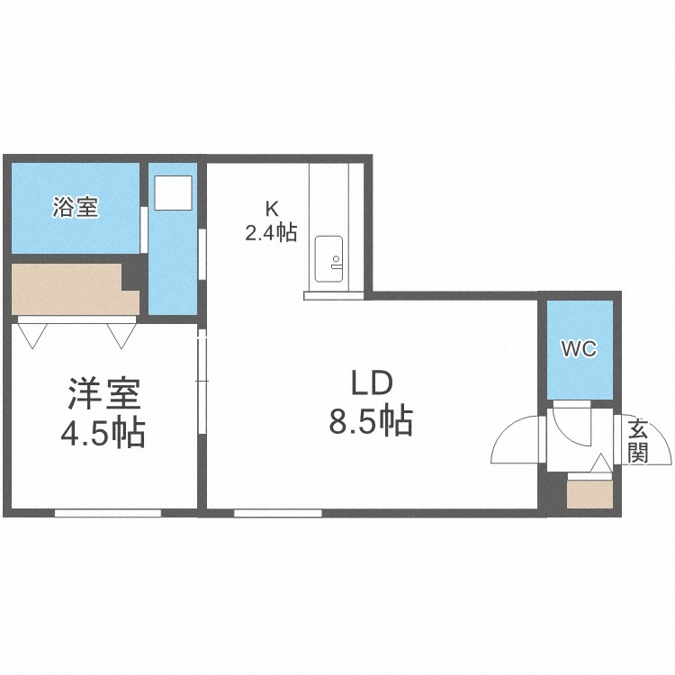 【オッペンハイム元町の間取り】