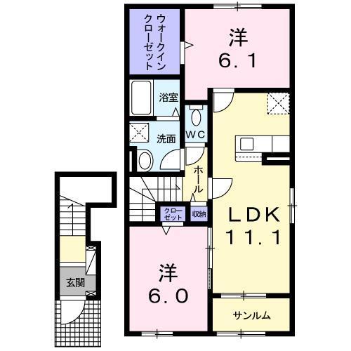 ［大東建託］ブライトレジデンス（市川）の間取り