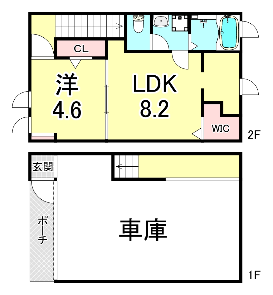 CASA　MODERNOの間取り