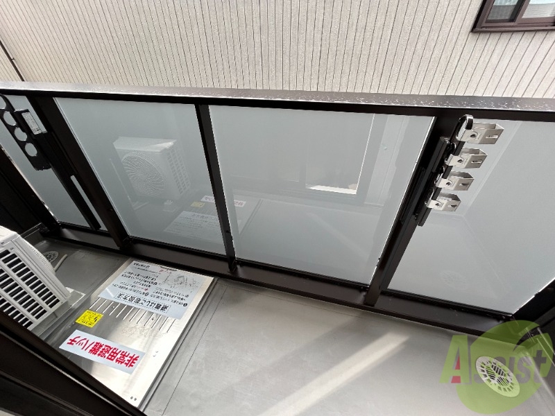 バルコニー　バルコニーがあるので洗濯物は外に干せそうですね～