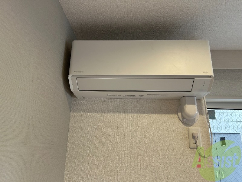 その他設備　エアコンが付いているので夏も冬も快適ですね～