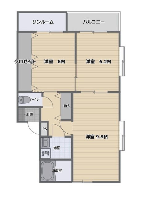 ノール・ドゥ_間取り_0