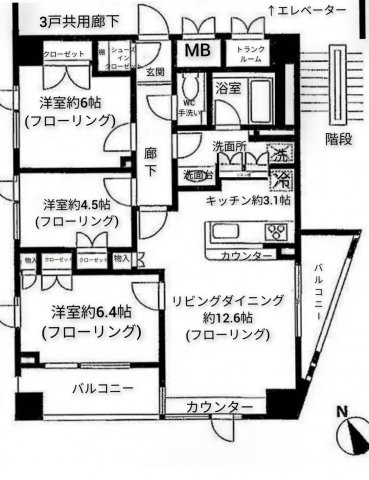 ファミール銀座イースト_間取り_0