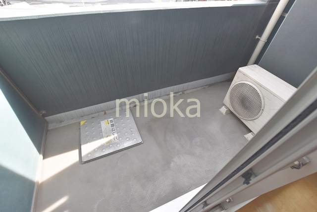 バルコニー　広々としたバルコニーです