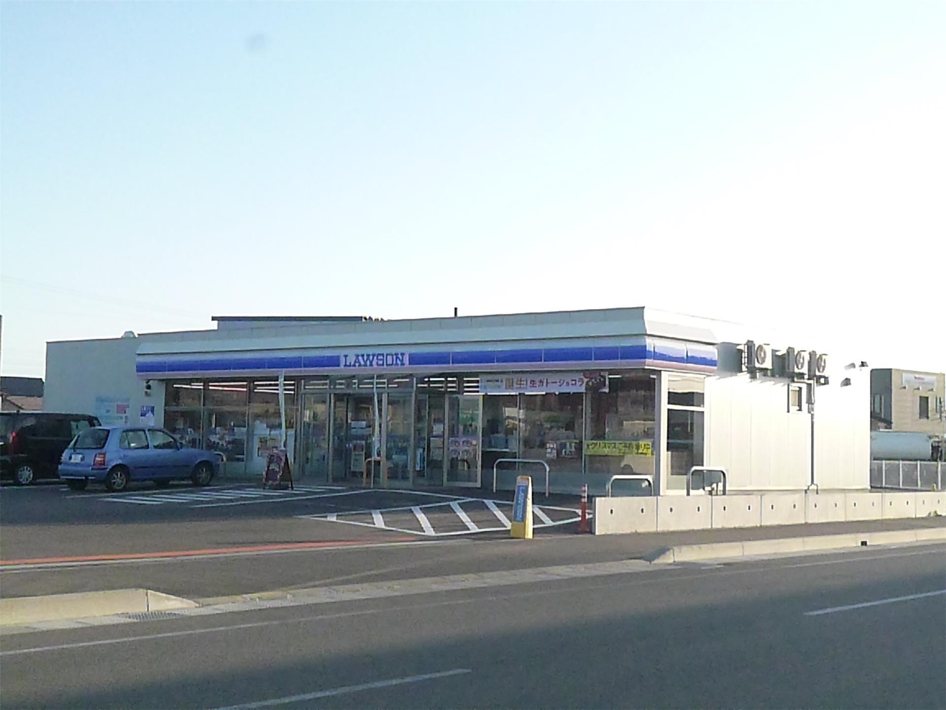 コンビニ　ローソン 秋田牛島駅前店（コンビニ）まで350m