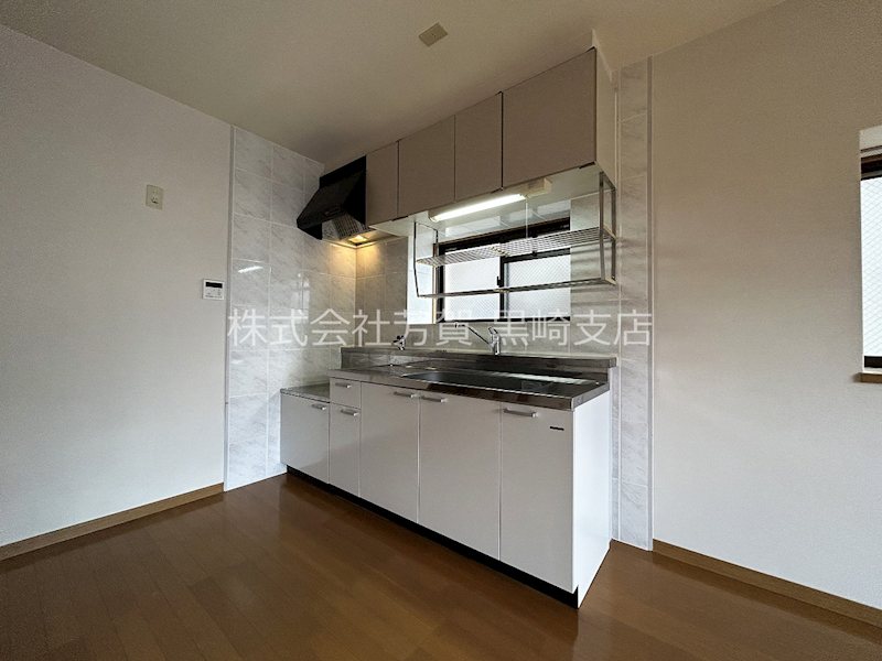 キッチン　2口ガスコンロ設置可