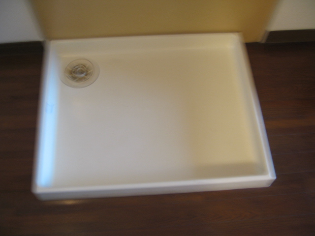 洗面設備　脱衣スペースもあります