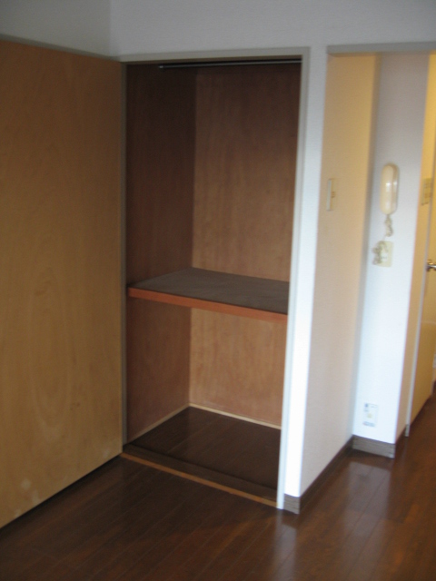 収納　たっぷりとした収納スペースです