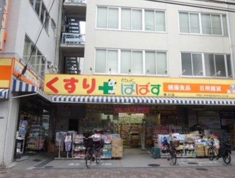 ドラックストア　どらっぐぱぱす 横川店（ドラッグストア）まで1348m