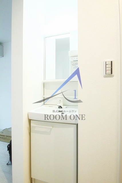 洗面設備　洗面台です。