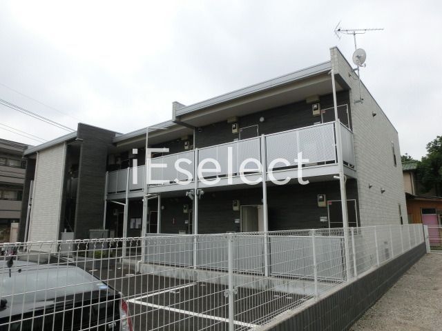 建物外観　セコムホームセキュリティ対応のアパート