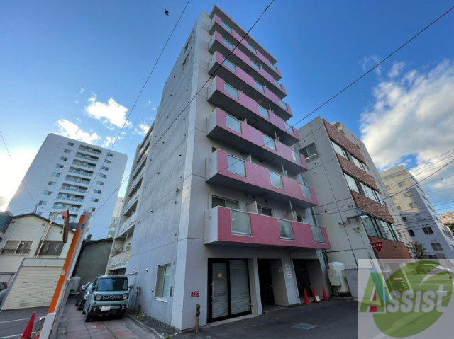 建物外観　札幌市中央区南１条西「グランドサクセス」