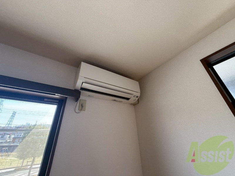 その他設備　エアコンも設置されております。毎日の暮らしが快適になりますね