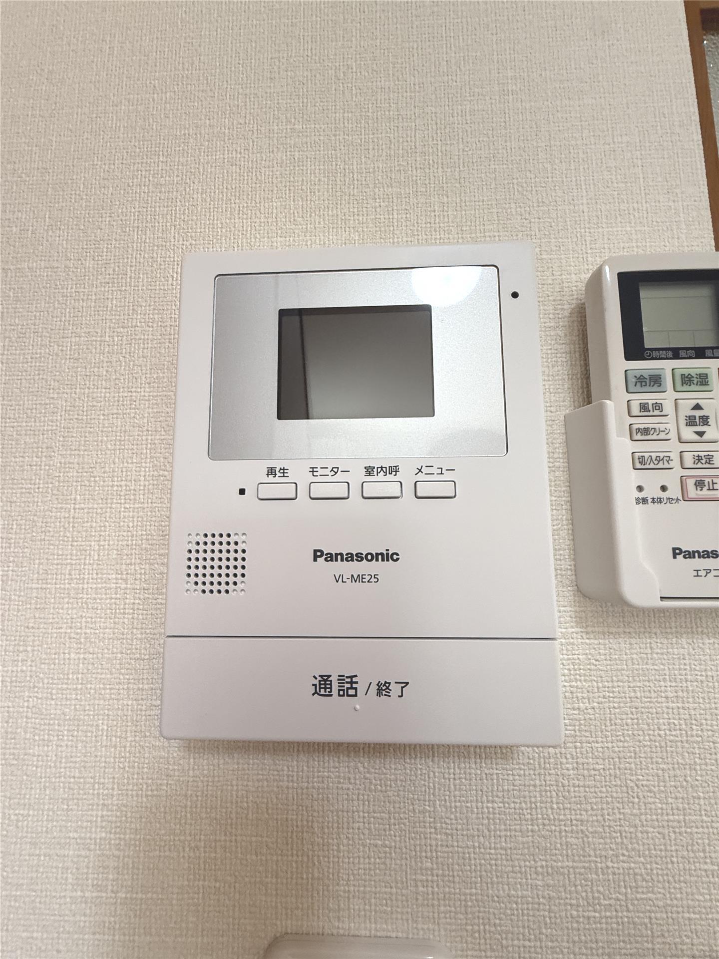 セキュリティ　入居中の為、別室参考画像です。