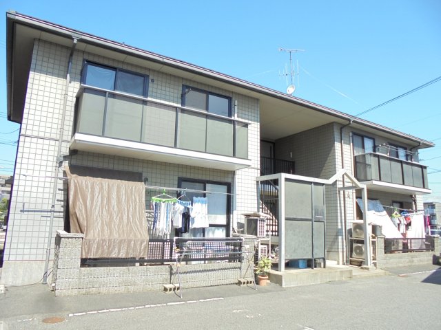 建物外観　プレステージ　A棟・軽量鉄骨造