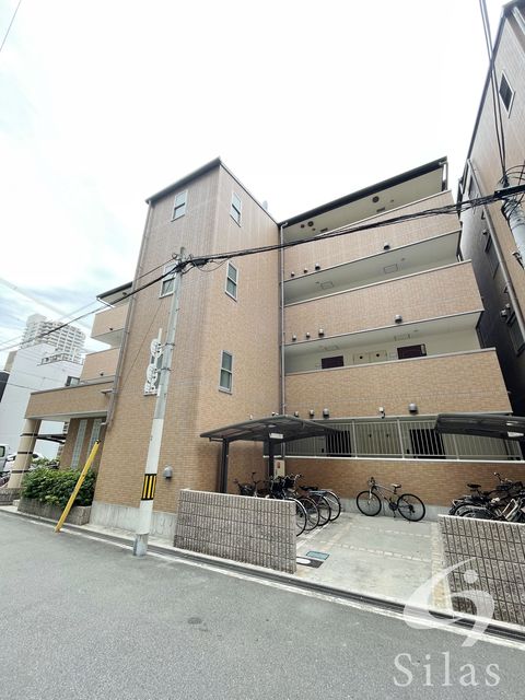 ＪＲおおさか東線 ＪＲ野江駅 徒歩4分 4階建 築23年の外観写真