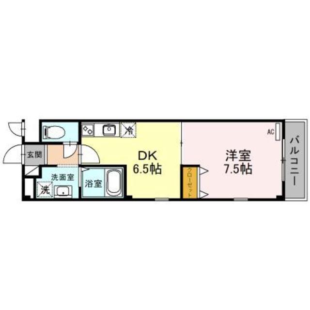 ＪＲおおさか東線 ＪＲ野江駅 徒歩4分 4階建 築23年の間取り写真