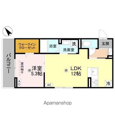 DーROOM 後三条の間取り写真