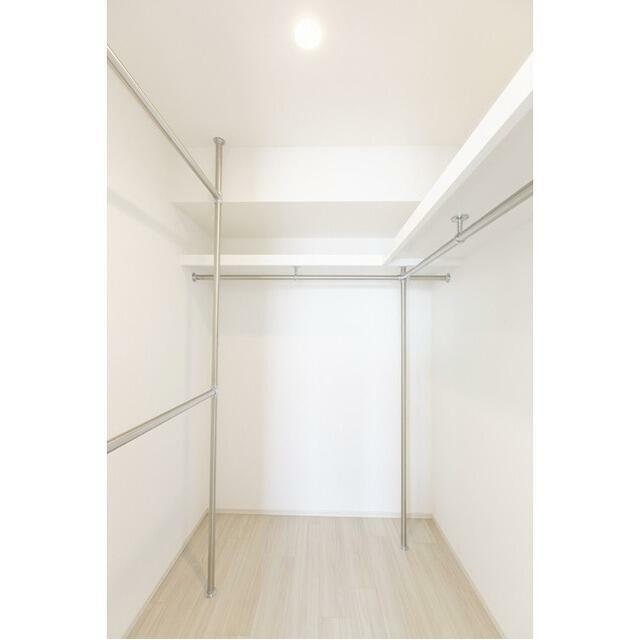 収納　ウォークインクローゼット完備。