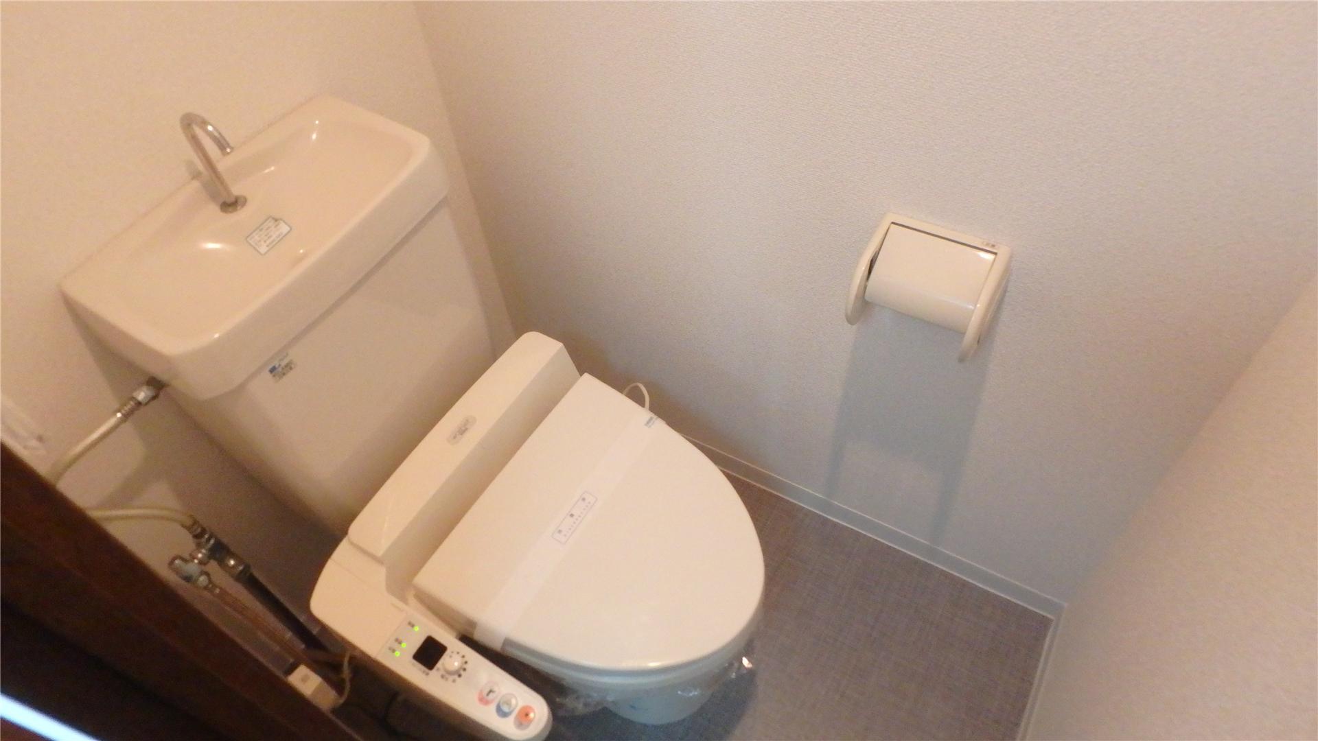 トイレ　ウォシュレット付きのトイレです