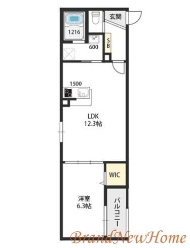 ARCA堺東の間取り写真