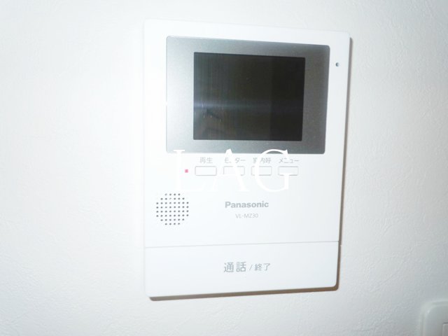 セキュリティ　モニター付インターホンです。