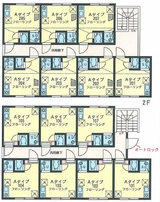 ＴＭ貝塚IIの間取り