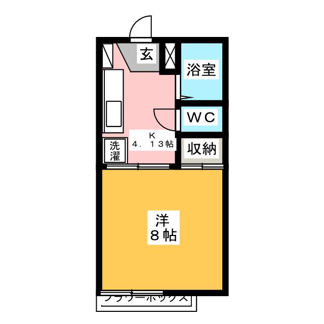 コート清住Aの間取り