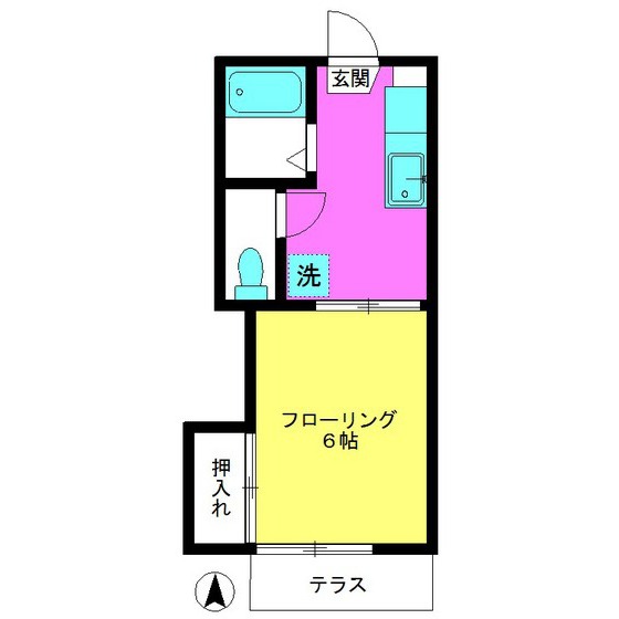 ジュネス久我山の間取り