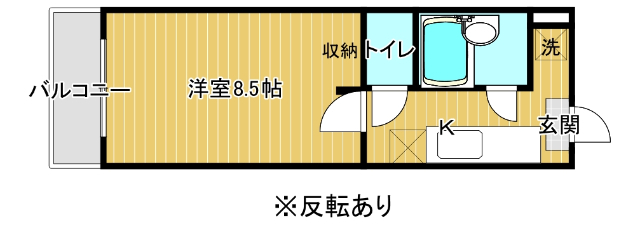 コーポレーション緑町の間取り