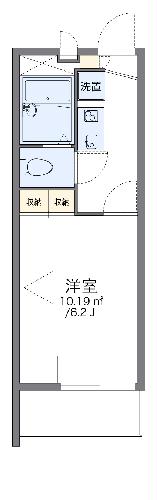 レオパレスフリーダムの間取り