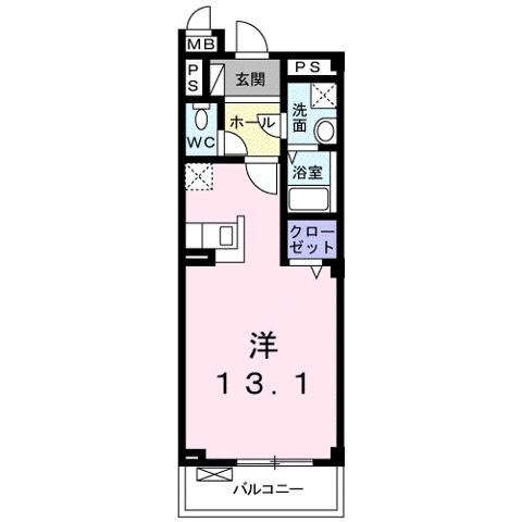 ブリリアント　テラスの間取り