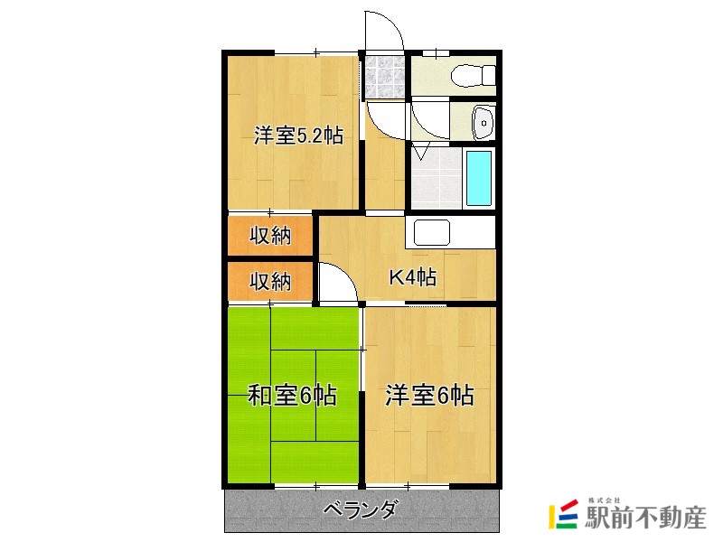 サンライン石田の間取り